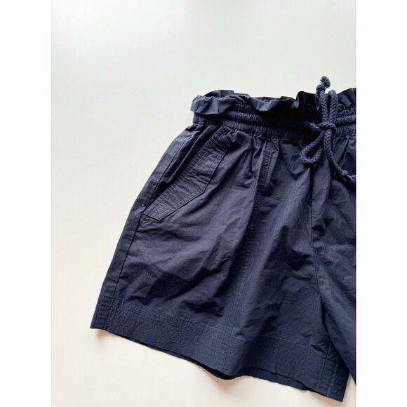 NWT BANANA REPUBLIC Laurel Navy Blue Cotton Poplin Shorts, Size XS - Picture 5 of 12